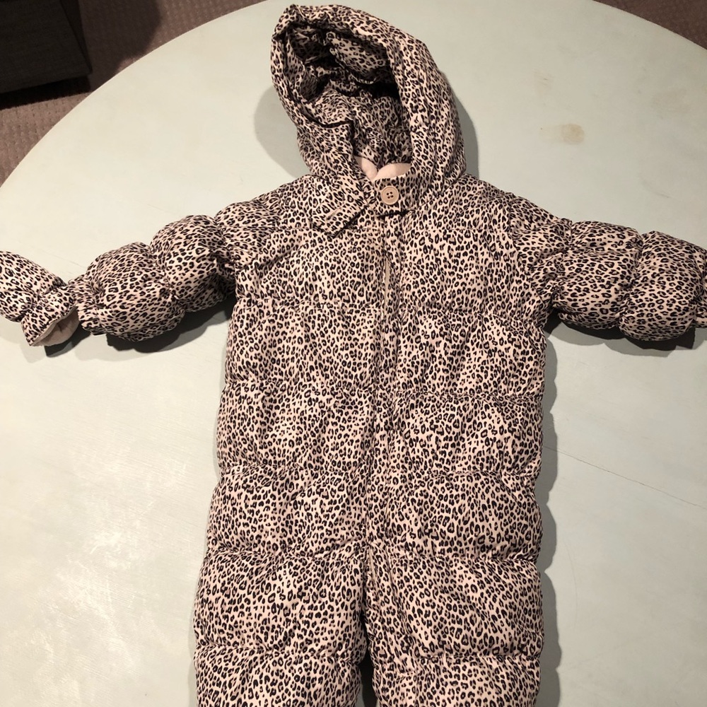 Baby Gap Leopard Infant Snowsuit